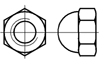 DIN 1587 Гайка колпачковая высокая шестигранная, аналог ГОСТ 11860