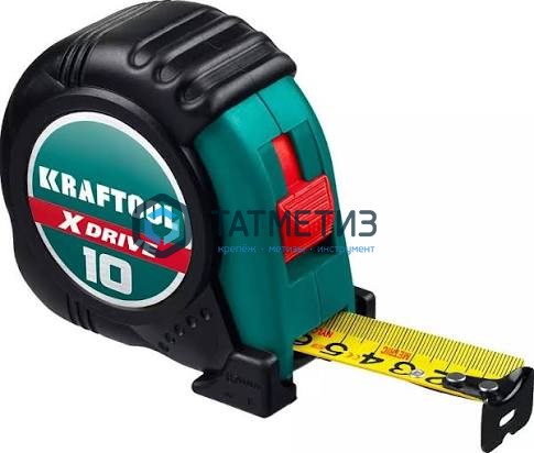 Рулетка KRAFTOOL X-Drive 10м/25мм, профессиональная -  магазин крепежа «ТАТМЕТИЗ»