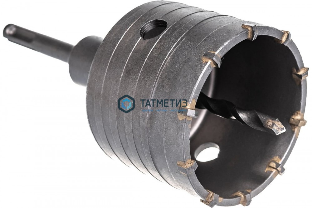 Коронка буровая по бетону 140 мм, в сборе, SDS+ Hardcore -  магазин «ТАТМЕТИЗ»