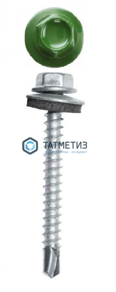 Саморез окраш.кров. 4,8х50 (51) /6002/ DAXMER MS (10х150) -  магазин «ТАТМЕТИЗ»