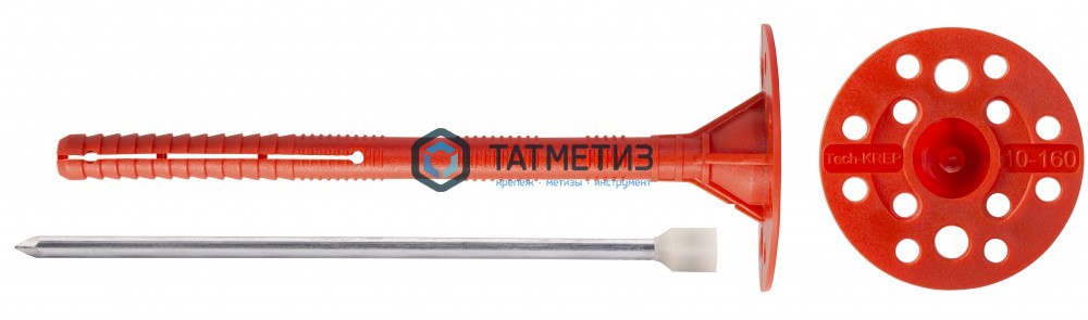 Дюбель д/изоляции IZL-T 10х160  (500 шт/уп) КК -  магазин «ТАТМЕТИЗ»