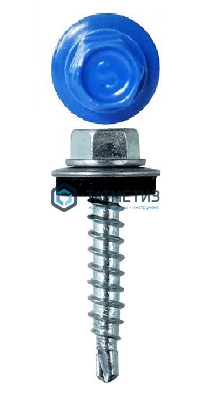 Саморез окраш.кров. 4,8х35 /5005/ (250 шт/уп)  КК -  магазин крепежа «ТАТМЕТИЗ»