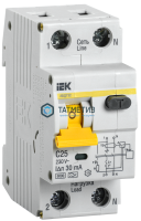 Выключатель авт.дифференциального тока 2п C 25А 30мА тип A 6кА АВДТ-32 (1P+N) IEK -  магазин крепежа «ТАТМЕТИЗ»
