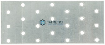 Пластина крепежная KP  200x 80 х 2,0мм  (20 шт/уп) -  магазин крепежа «ТАТМЕТИЗ»