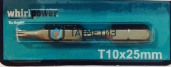 Бита TORX 10- 25, WP, магнит. -  магазин крепежа «ТАТМЕТИЗ»