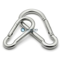 Карабин DIN 5299C  4 -  магазин крепежа «ТАТМЕТИЗ»