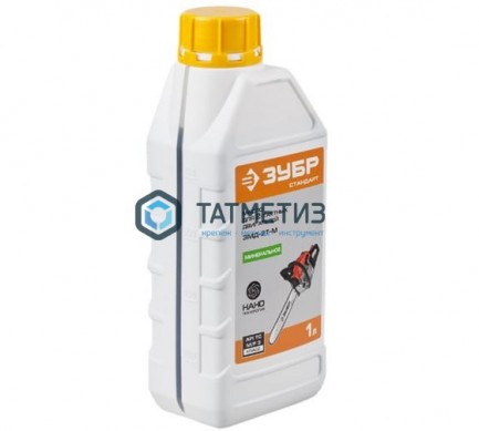 Масло ЗУБР, для 2-х тактных двигателей, минеральное, соотнош. бензин-масло 50:1, класс API TC, M/F 3 | «ТАТМЕТИЗ» Масло ЗУБР, для 2-х тактных двигателей, минеральное, соотнош. бензин-масло 50:1, класс API TC, M/F 3 - магазин крепежа «ТАТМЕТИЗ»