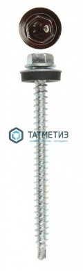 Саморез окраш.кров. 4,8х70 /8017/ DAXMER M (10х100) |  «ТАТМЕТИЗ» Саморез окраш.кров. 4,8х70 /8017/ DAXMER M (10х100) -  магазин крепежа «ТАТМЕТИЗ»