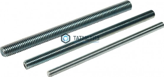 Шпилька резьбовая оц М12х1000 КП 8.8 | «ТАТМЕТИЗ» Шпилька резьбовая оц М12х1000 КП 8.8 - магазин крепежа «ТАТМЕТИЗ»